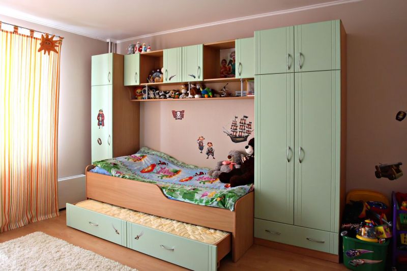 Детский шкаф-кровать - Ситам-мебель